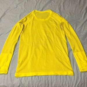 Neon yellow Lulu long sleeve